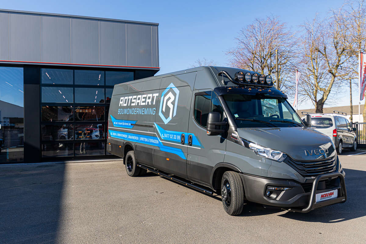 Kc Rotsaert Kurt Rotsaert - IVECO Daily | Alle Realisaties | Moduvan