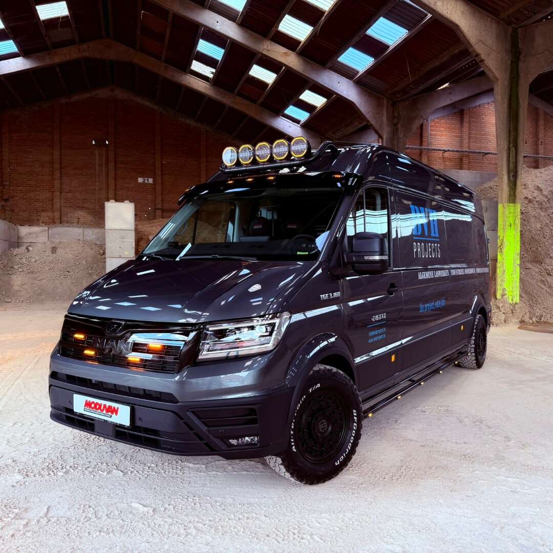 BVH Projects - MAN TGE | Recent opgeleverd | Moduvan